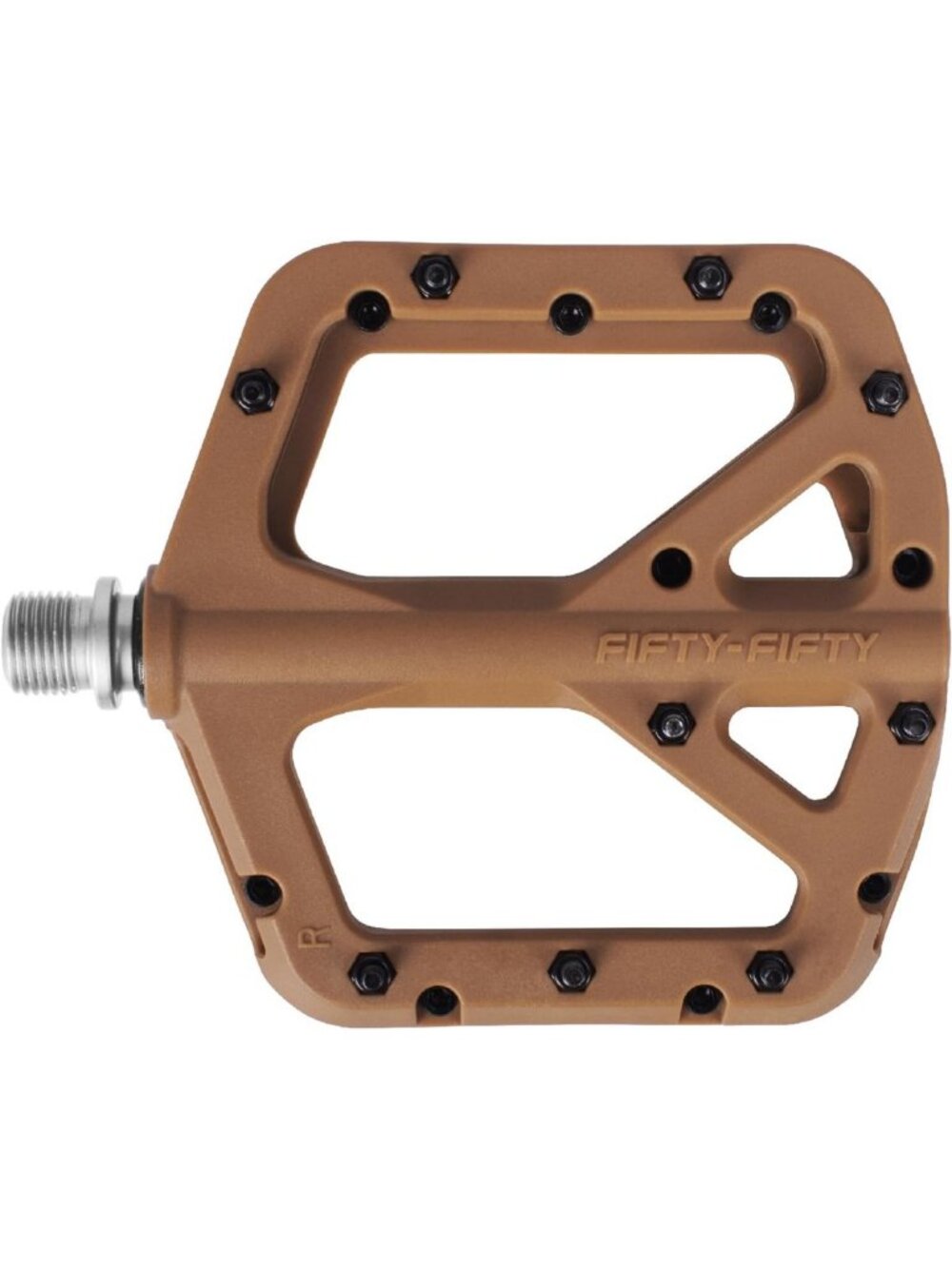 Non-Slip Mountain Bike Pedals | Durable Nylon Composite Flat Pedals for MTB